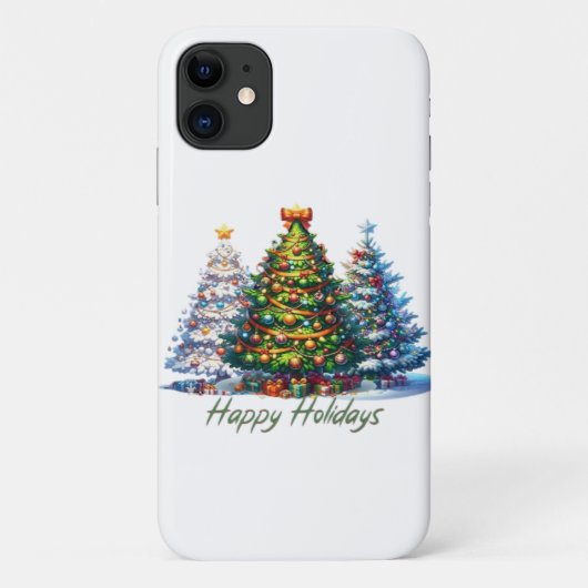 クリスマスツリー Case-Mate iPhoneケース (裏面)