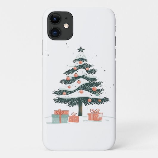 クリスマスツリー Case-Mate iPhoneケース (裏面)