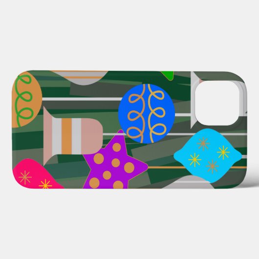 クリスマスツリー Case-Mate iPhoneケース (裏面 (横))