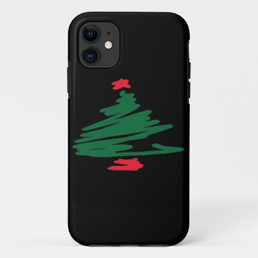 クリスマスツリー Case-Mate iPhoneケース (裏面)