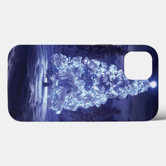 クリスマスツリー Case-Mate iPhoneケース (裏面 (横))