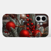クリスマスツリー Case-Mate iPhoneケース (裏面 (横))