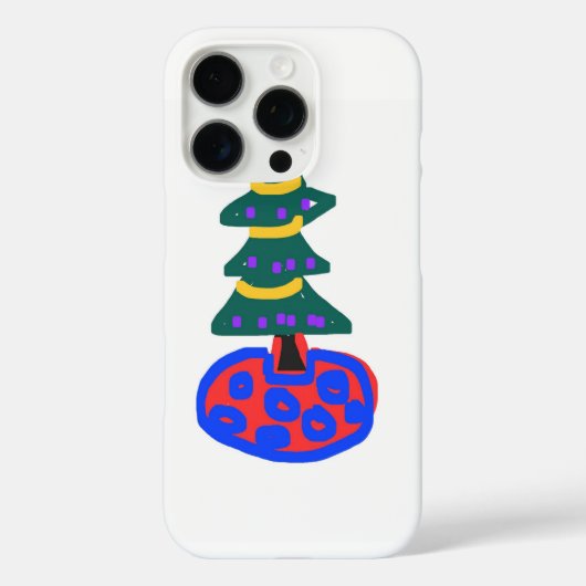 クリスマスツリー Case-Mate iPhoneケース (裏面)