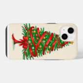 クリスマスツリー iPhoneケース (裏面横)