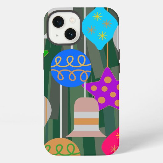 クリスマスツリー iPhoneケース (裏面)