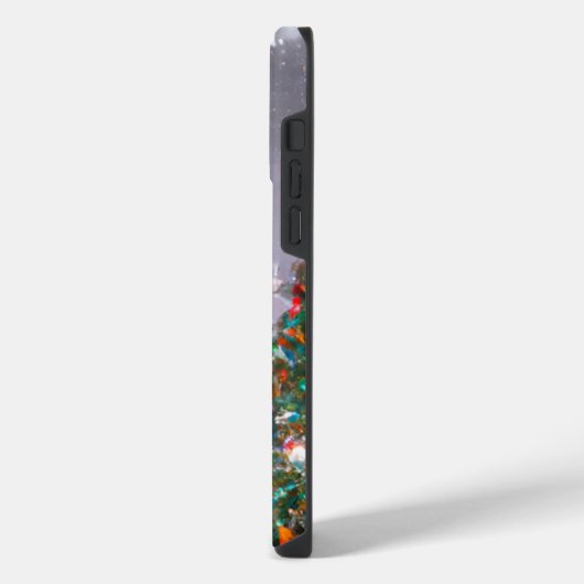 クリスマスツリー iPhoneケース (左側面)