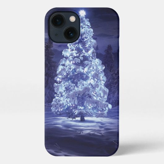 クリスマスツリー iPhoneケース (裏面)