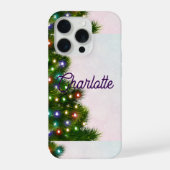 クリスマスツリー iPhoneケース (裏面)