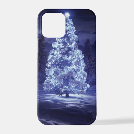 クリスマスツリー iPhoneケース (裏面)