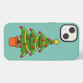 クリスマスツリー iPhoneケース (裏面横)