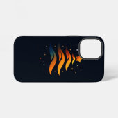 クリスマスツリー iPhone 12 Mini ハードケース iPhoneケース (裏面横)