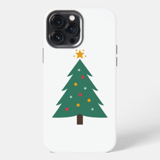 クリスマスツリー iPhone 13 Pro Max カバー (裏面)