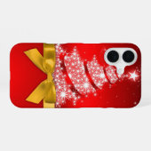 クリスマスツリー iPhone 16ケース (裏面横)