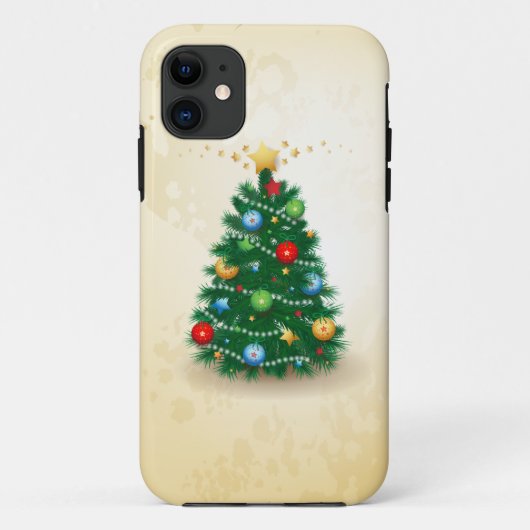 クリスマスツリー、iPhone 5ケース Case-Mate iPhoneケース (裏面)
