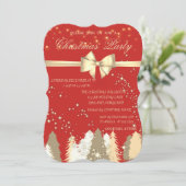 クリスマスツリー、Red Companyクリスマス・パーティ 招待状 (スタンド正面)