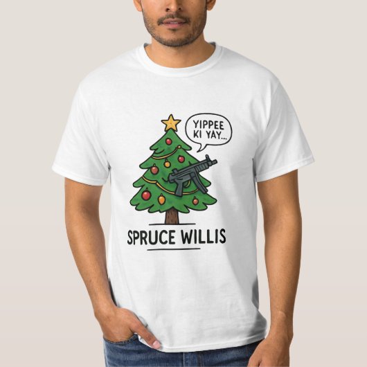 クリスマスツリー Tシャツ (正面)