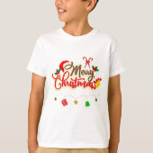 クリスマスツリー Tシャツ (正面)