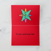 クリスマスツリーbyスリッパーウィンドウ シーズンカード (内部)