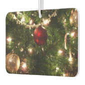 クリスマスツリーIホリデーかわいらしグリーンと赤 カーエアーフレッシュナー (左)