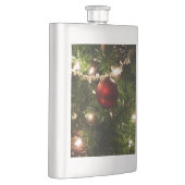 クリスマスツリーIホリデーかわいらしグリーンと赤 フラスク (右)