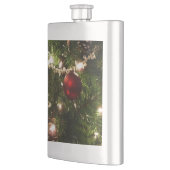 クリスマスツリーIホリデーかわいらしグリーンと赤 フラスク (左)