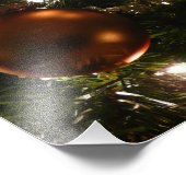 クリスマスツリーIIIホリデーシーン フォトプリント            (角)