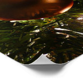 クリスマスツリーIIIホリデーシーン ポスター (角)