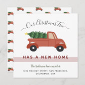 クリスマスツリーinレッドカー移動ホリデー 案内状 (正面/裏面)