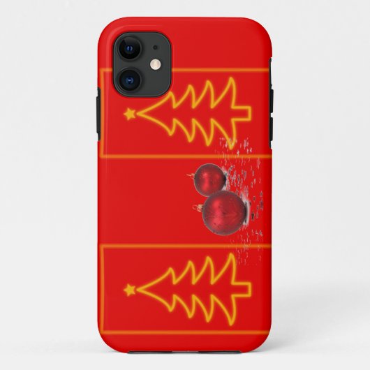 クリスマスツリーiPhone5ケース Case-Mate iPhoneケース (裏面)