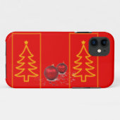 クリスマスツリーiPhone5ケース Case-Mate iPhoneケース (裏面(横))