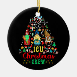 クリスマスツリーNICUナースドクターネオナタルスクワッド セラミックオーナメント