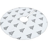 **クリスマスツリーOHクリスマスツリー**ツリースカート ブラッシュドポリエステルツリースカート (アングル)