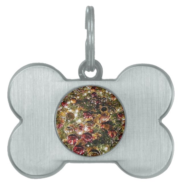 クリスマスツリーOrniments ペットネームタグ (正面)