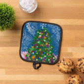 クリスマスツリーv1 鍋敷き (トップダウン)