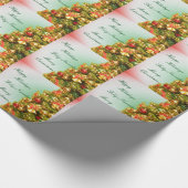 クリスマスツリ飾ー ラッピングペーパー (コーナー)