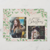 クリスマスツーショット シーズンカード (正面/裏面)