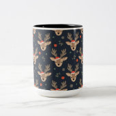 クリスマスツートーンコーヒーマグ ツートーンマグカップ (中央)