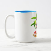 クリスマスツートーンコーヒーマグ ツートーンマグカップ (左)