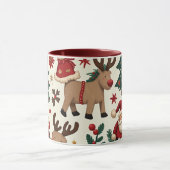 クリスマスツートーンマグカップ11オズ マグカップ (中央)