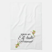 クリスマステアタオル – 小妖精や小人タスティック2 キッチンタオル (縦)