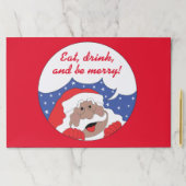 クリスマスティアウェイランチョンマットパッド/サンタ ペーパーパッド (インサイチュ)