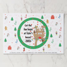 クリスマスティアウェイランチョンマットパッド/ルドフのゲーム