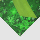 クリスマスティッシュペーパーグリーンボウ 薄葉紙 (詳細)