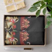 クリスマスティッシュペーパーサンタ雪だるま小妖精や小人 薄葉紙 (ギフト)