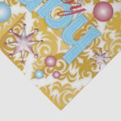 クリスマスティッシュペーパーハッピーホリデーズエンジェル 薄葉紙 (詳細)