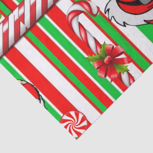 クリスマスティッシュペーパー雪だるまサンタ夫人クロース 薄葉紙 (詳細)