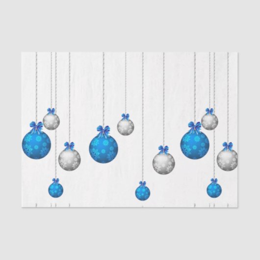 クリスマスティッシュペーパー/オーナメント 薄葉紙 (正面)