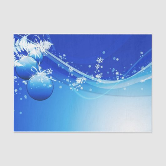 クリスマスティッシュペーパー/オーナメント 薄葉紙 (正面)