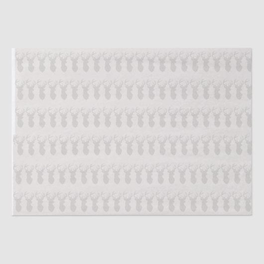 クリスマスティッシュペーパー – トナカイ 薄葉紙 (正面)