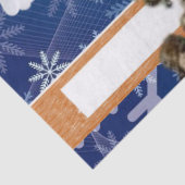 クリスマスティッシュペーパー、ホワイト鳩、ヴィンテージ 薄葉紙 (詳細)